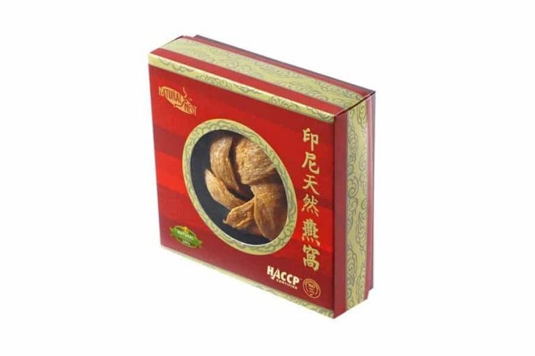 Dried Golden Orange Bird Nest - Image 5